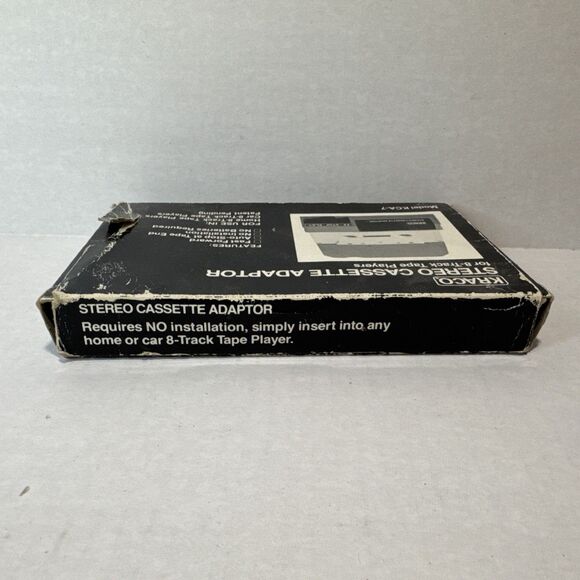 KRACO Stereo Cassette to 8-Track Tape Player Adapter Model KCA-7 - Untested - Picture 2 of 6